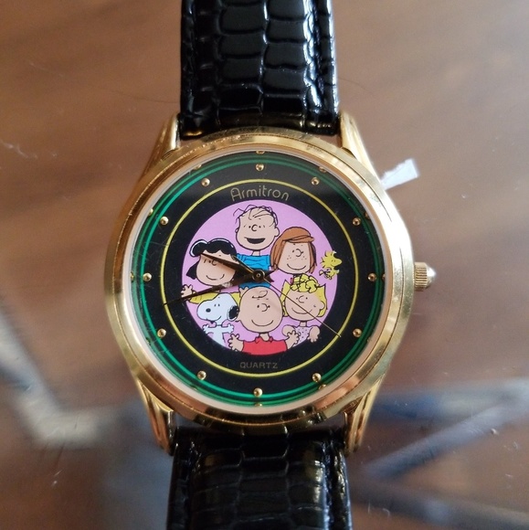 armitron peanuts watch